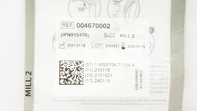 Teleflex 004670002 Rusch Secure Laryngoscope Handle-Blade Combination MILL 2 (x)